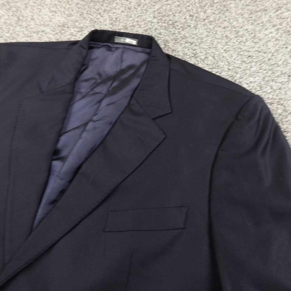 Daniel Cremieux Blazer Mens 48L Navy Loro Piana Wool Sport Coat Jacket Top Italy
